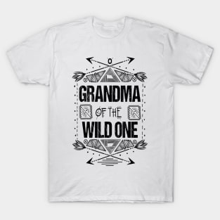 Grandma Of The Wild One T-Shirt